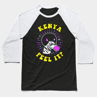 Kenya Feel It Baseball T-Shirt